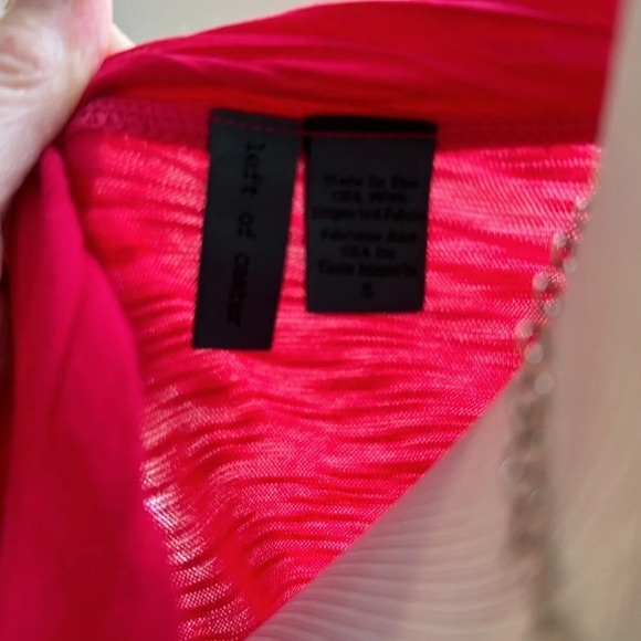 Anthropologie Left of Center Asymmetrical V-neck Top, size Small, EUC - Picture 6 of 6